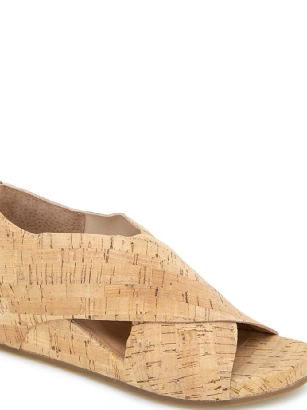 Gentle Souls Gainey Cork Wedge Shooties Size 8.5